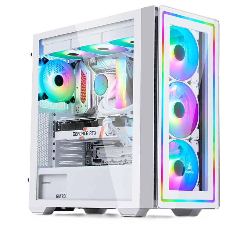 Segotep Gank 360-RGB (White)